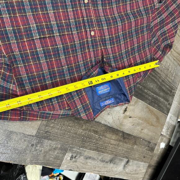 Vintage Pendleton 100% Pure Virgin Wool Shirt Flannel Plaid Mens L Button Up - Picture 5 of 16